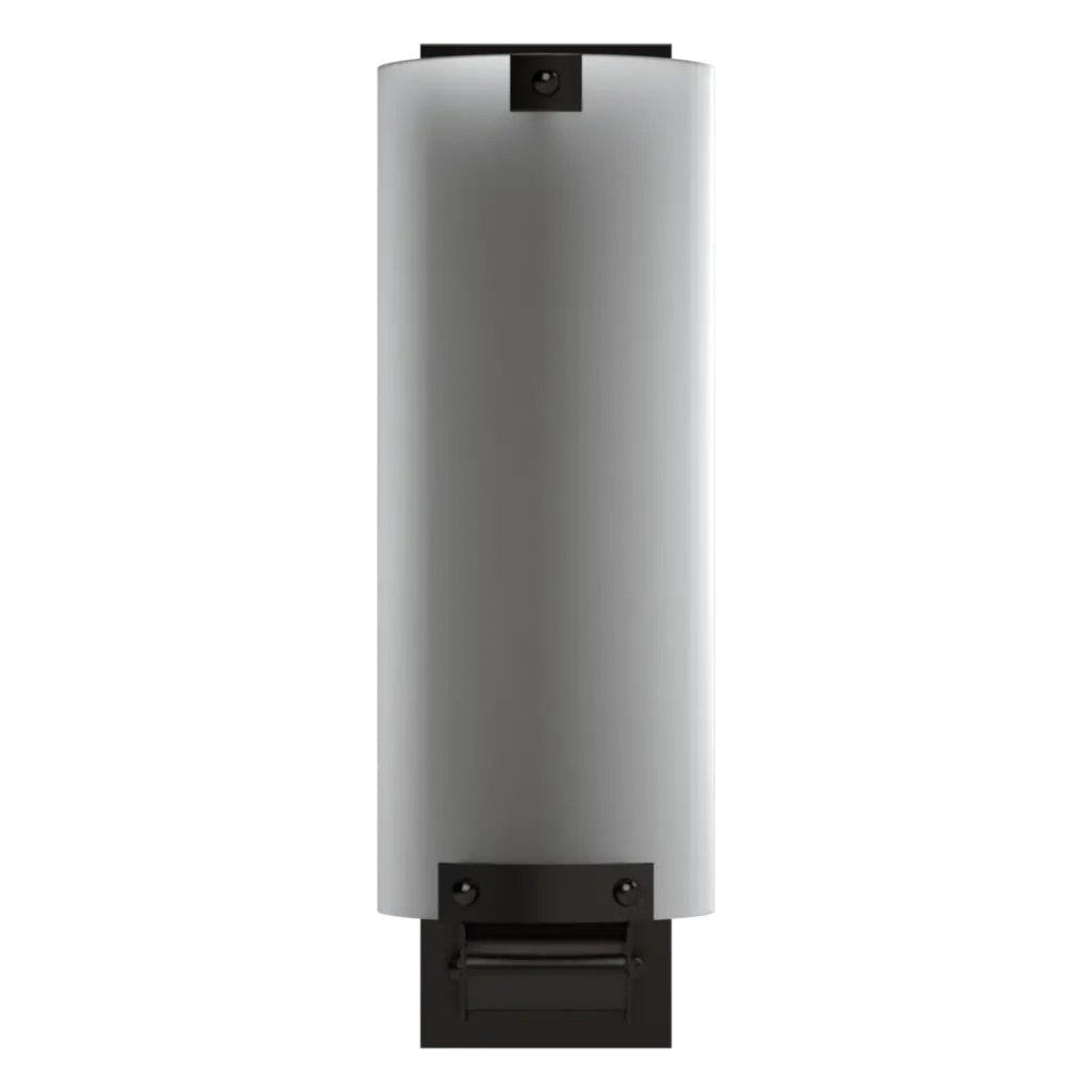 Wall-mounted light fixture with a metallic finish on a white background