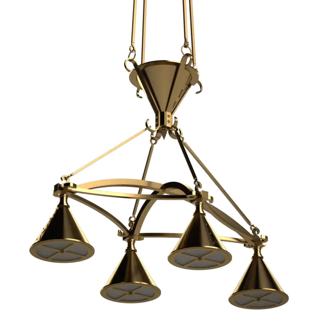 Ferric Chandelier - Crenshaw Lighting - Statement