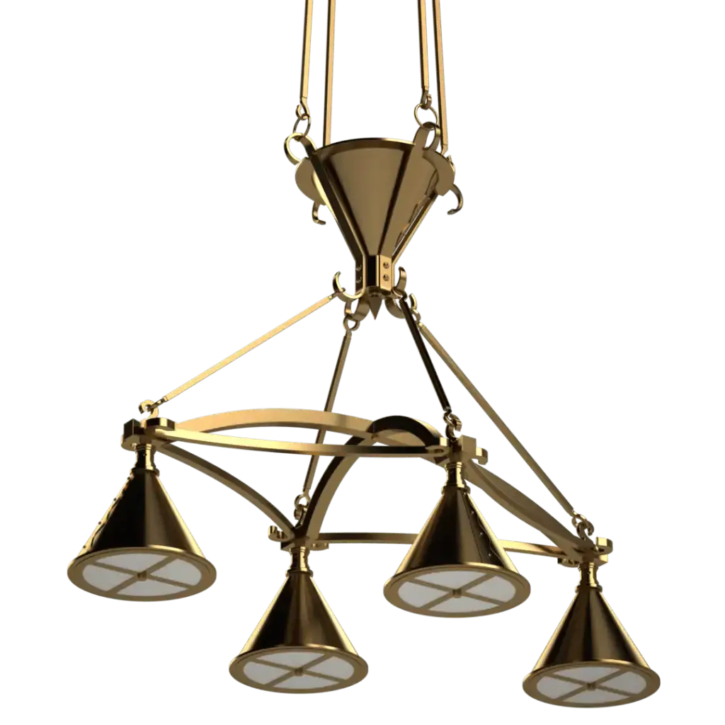 Ferric Chandelier - Crenshaw Lighting - Statement