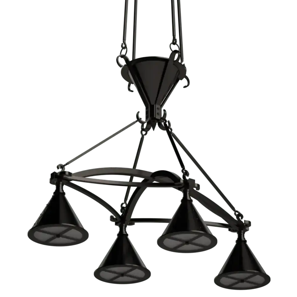 Ferric Chandelier - Crenshaw Lighting - Statement