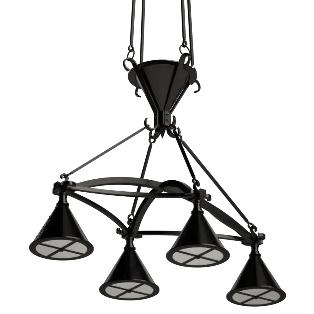 Ferric Chandelier - Crenshaw Lighting - Statement
