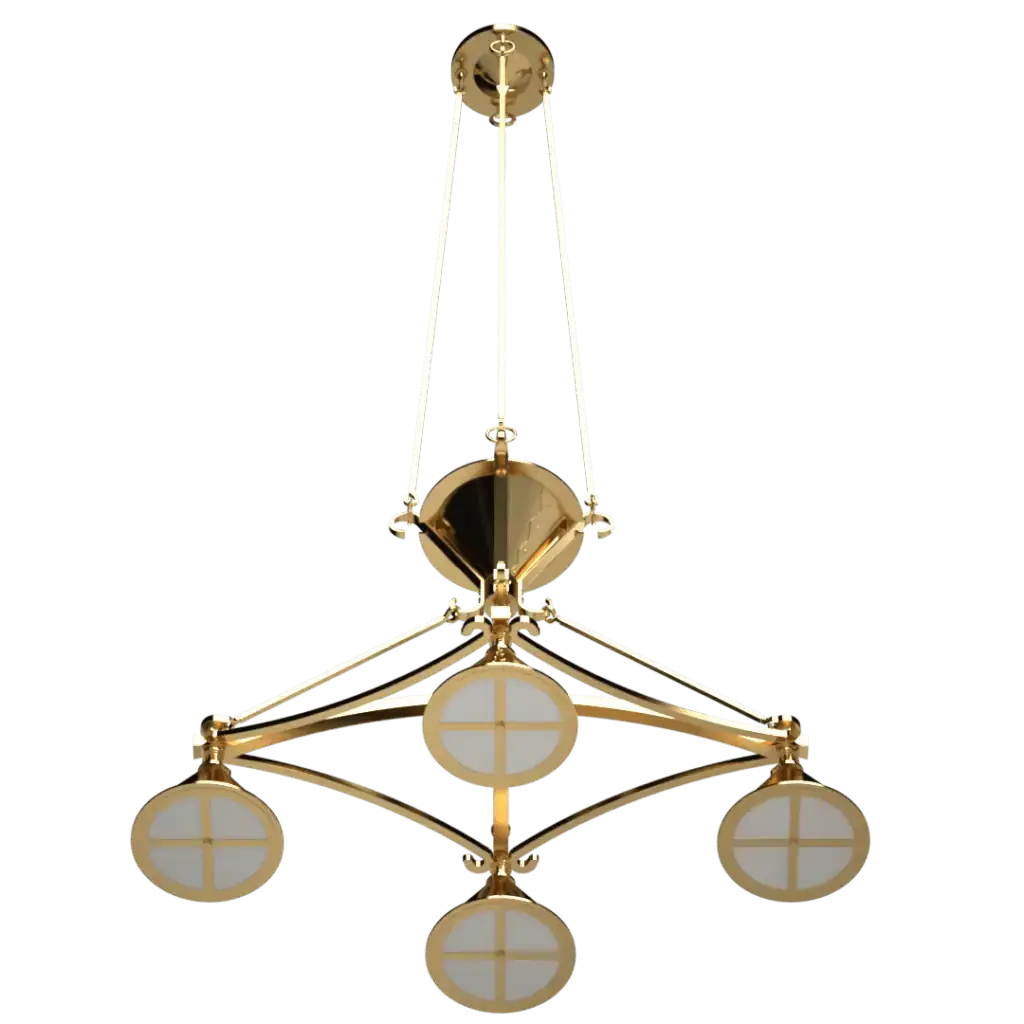 Ferric Chandelier - Crenshaw Lighting - Statement