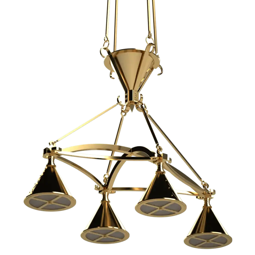 Ferric Chandelier - Crenshaw Lighting - Statement