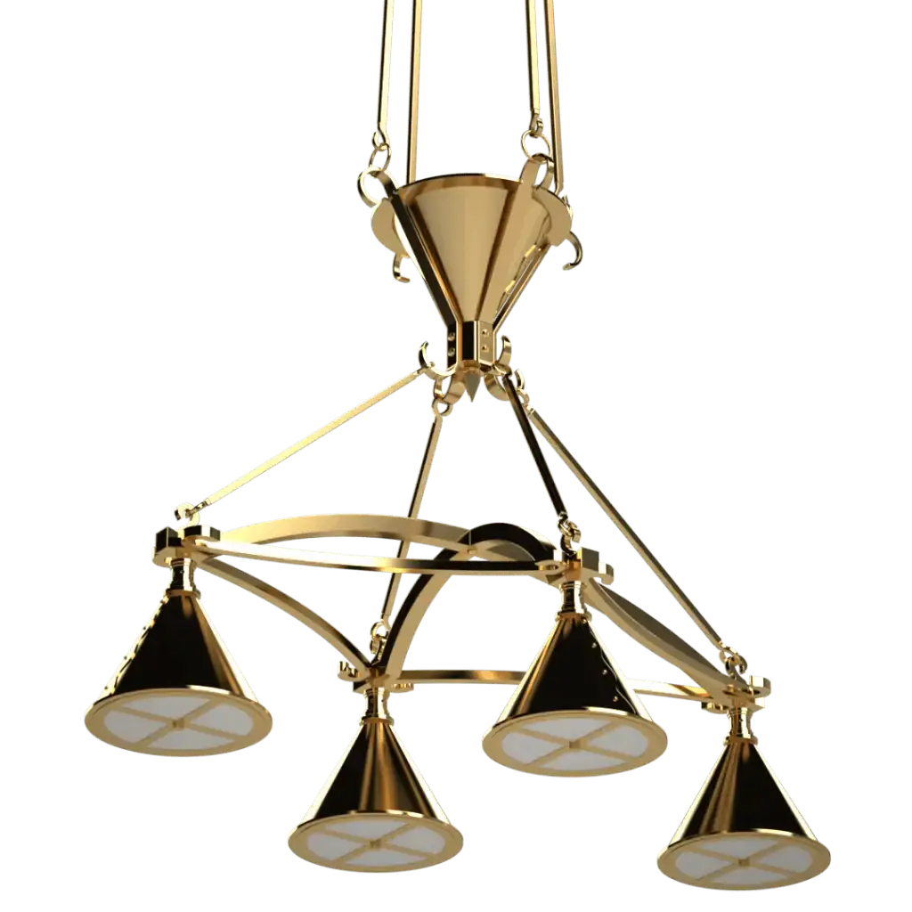 Ferric Chandelier - Crenshaw Lighting - Statement