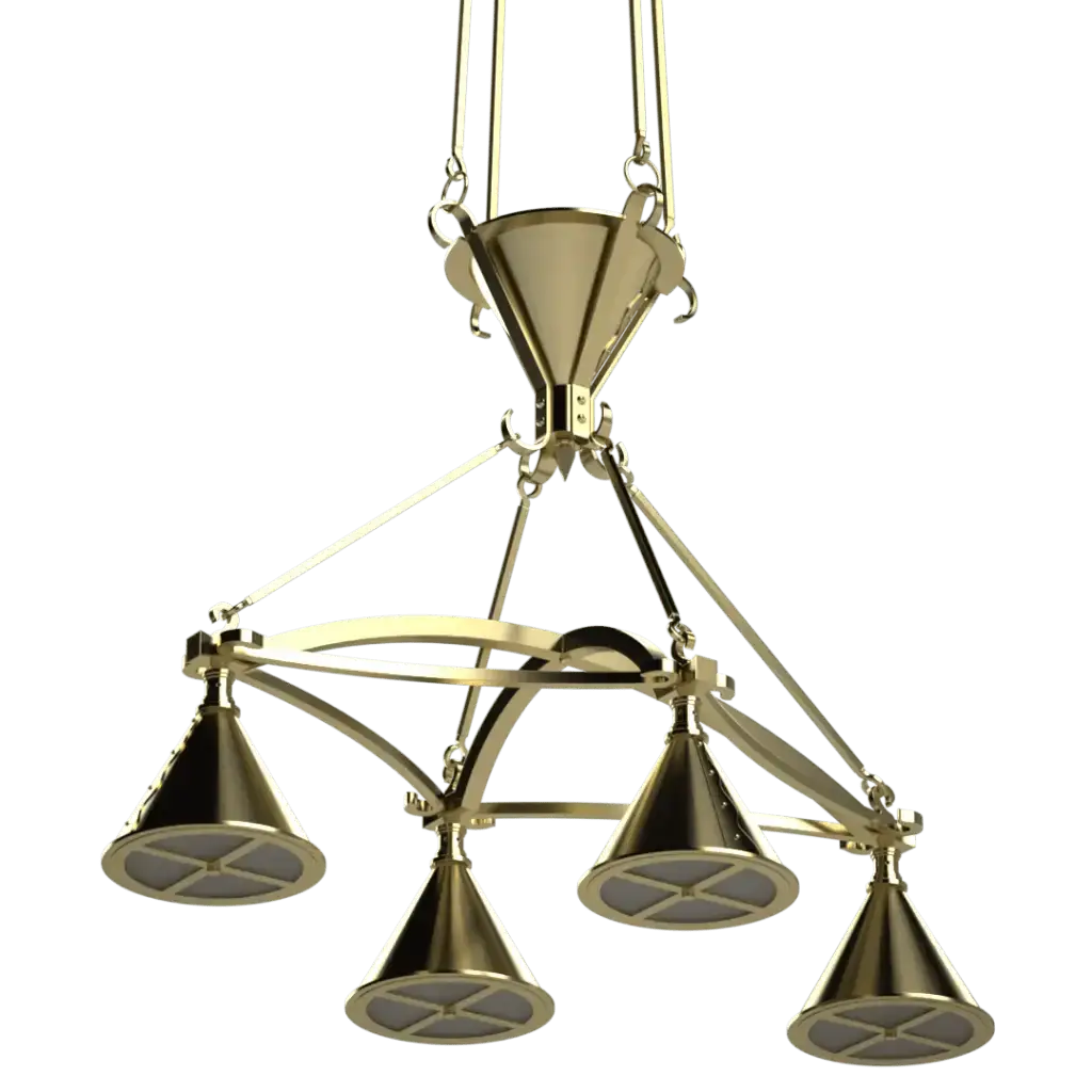 Ferric Chandelier - Crenshaw Lighting - Statement