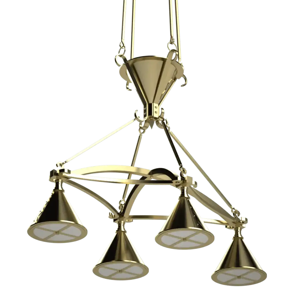 Ferric Chandelier - Crenshaw Lighting - Statement