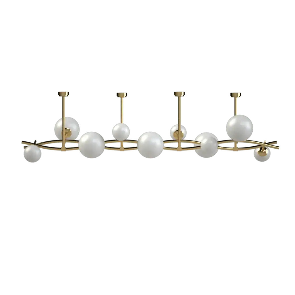 Gateway Chandelier - Crenshaw Lighting - Statement