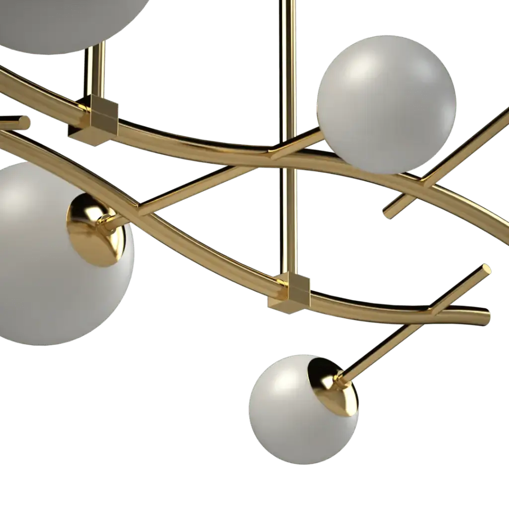 Gateway Chandelier - Crenshaw Lighting - Statement