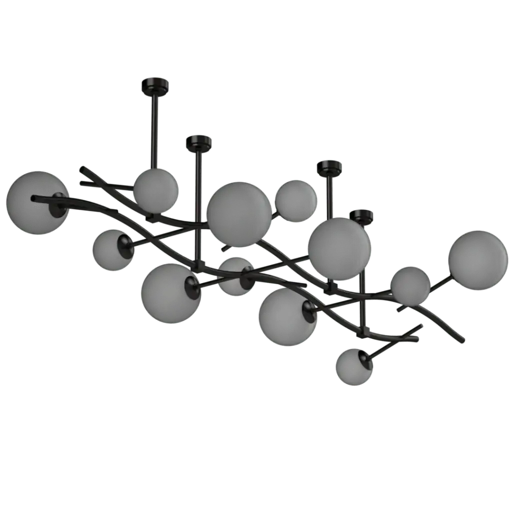 Gateway Chandelier - Crenshaw Lighting - Statement