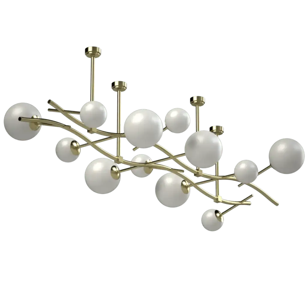 Gateway Chandelier - Crenshaw Lighting - Statement