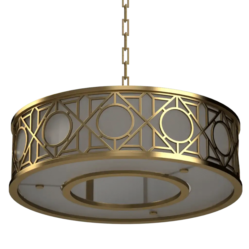 Hampton Roads Drum Pendant - Crenshaw Lighting - Pendant