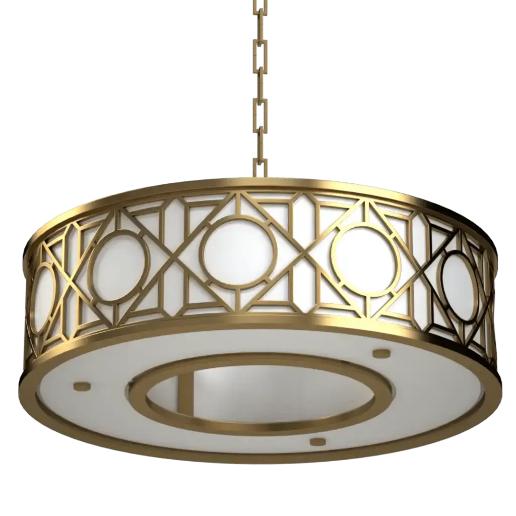 Hampton Roads Drum Pendant - Crenshaw Lighting - Pendant