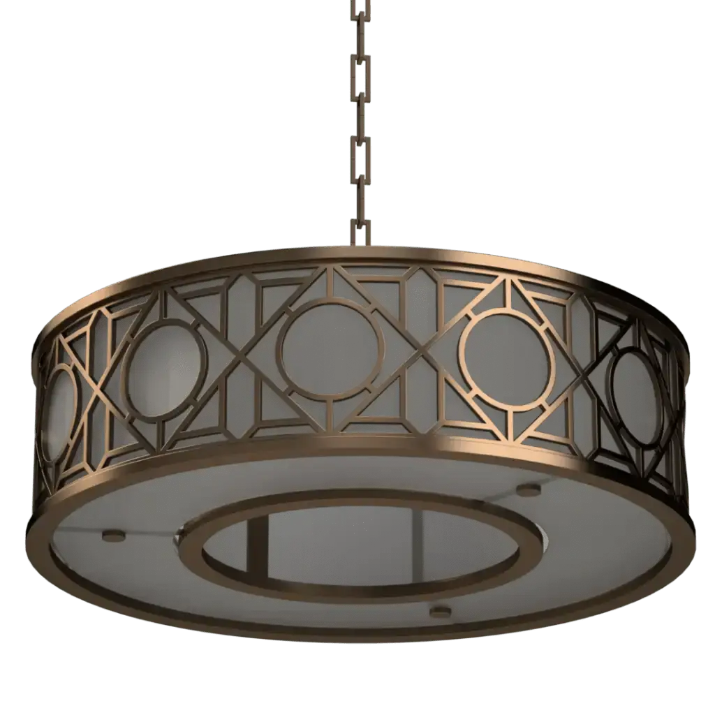 Hampton Roads Drum Pendant - Crenshaw Lighting - Pendant