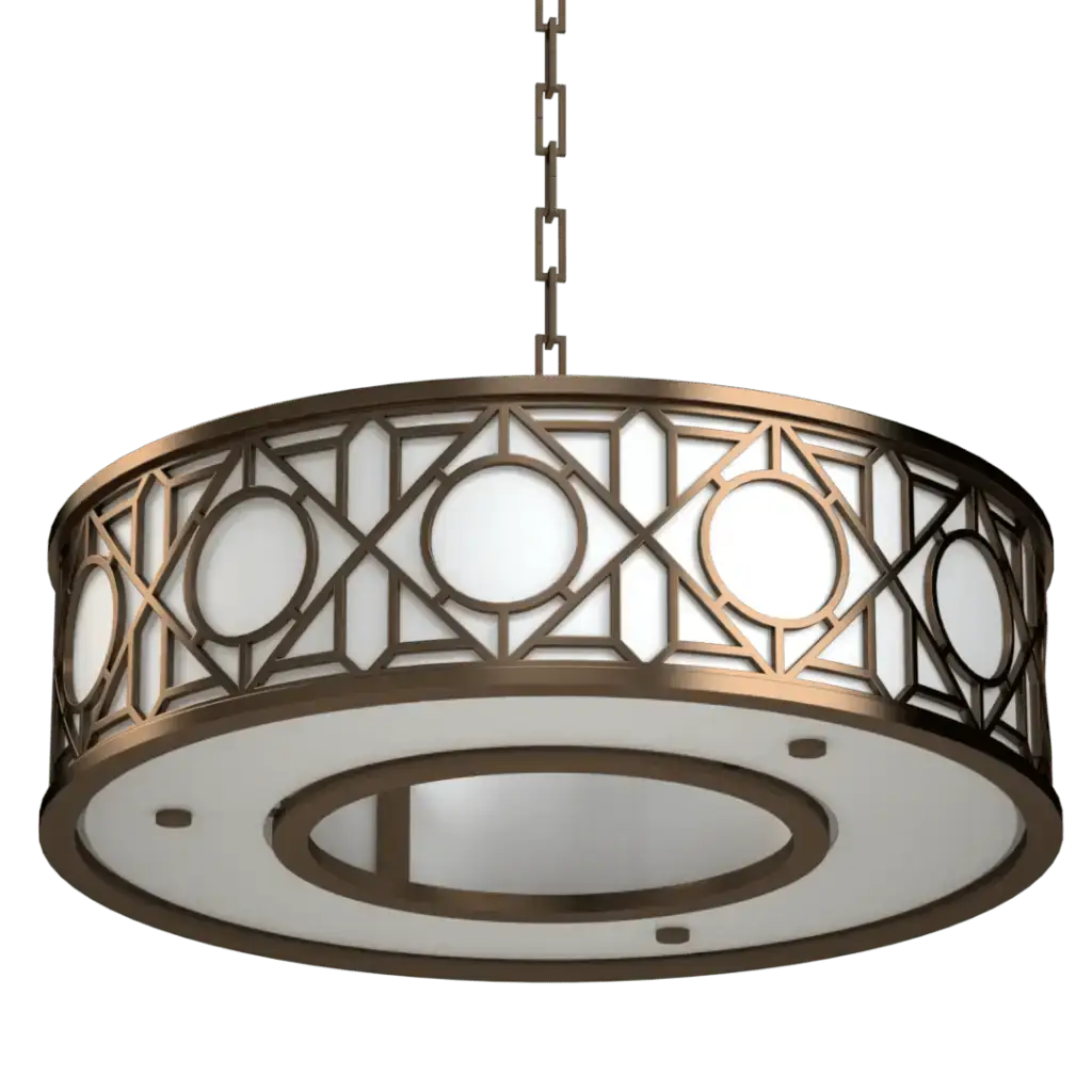 Hampton Roads Drum Pendant - Crenshaw Lighting - Pendant