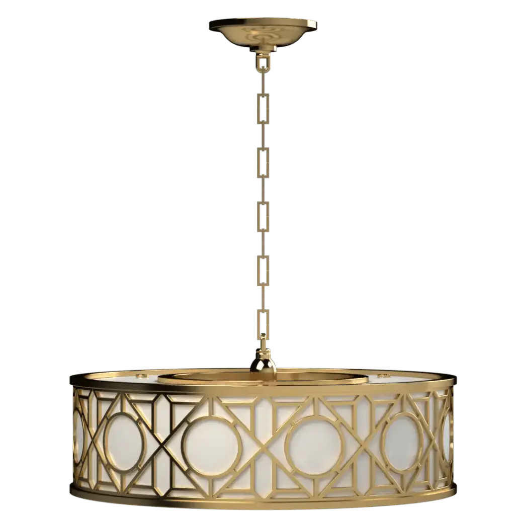 Hampton Roads Drum Pendant - Crenshaw Lighting - Pendant