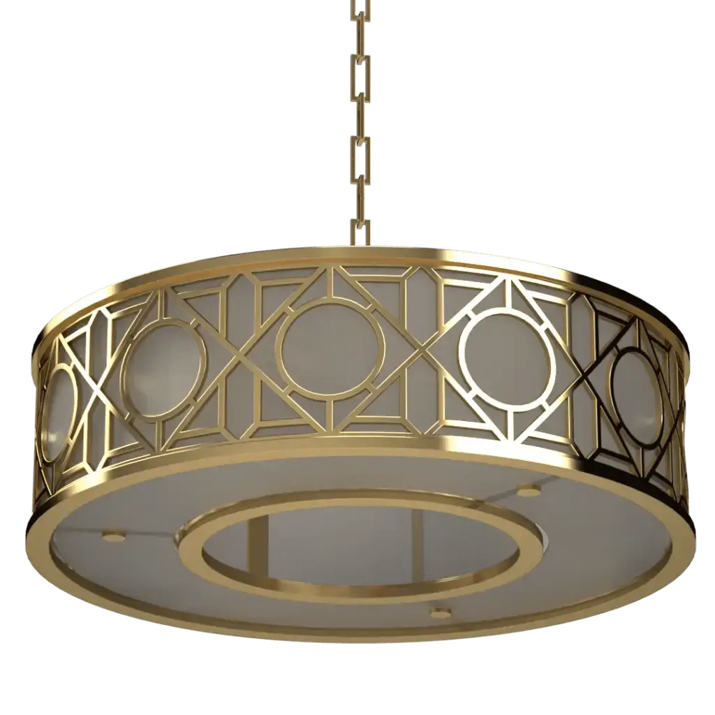Hampton Roads Drum Pendant - Crenshaw Lighting - Pendant