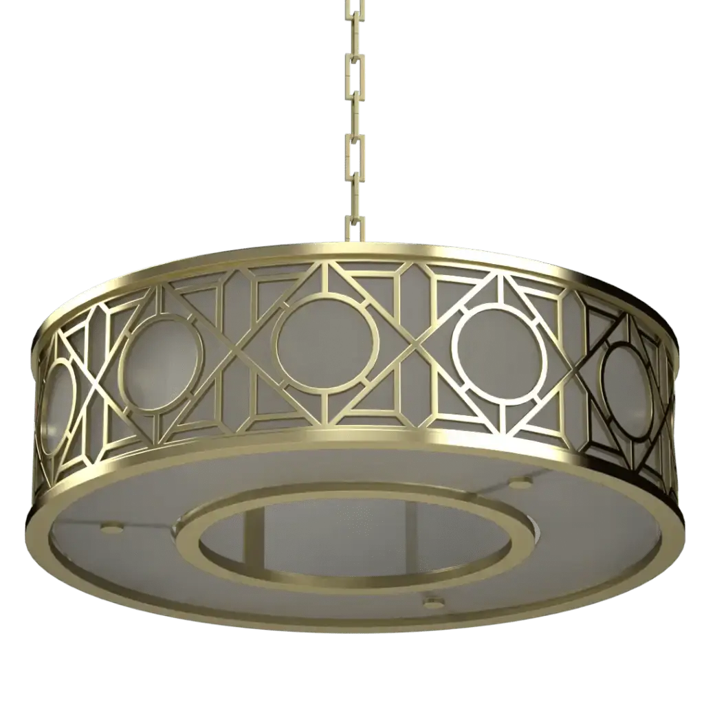 Hampton Roads Drum Pendant - Crenshaw Lighting - Pendant