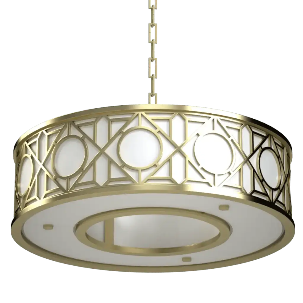 Hampton Roads Drum Pendant - Crenshaw Lighting - Pendant