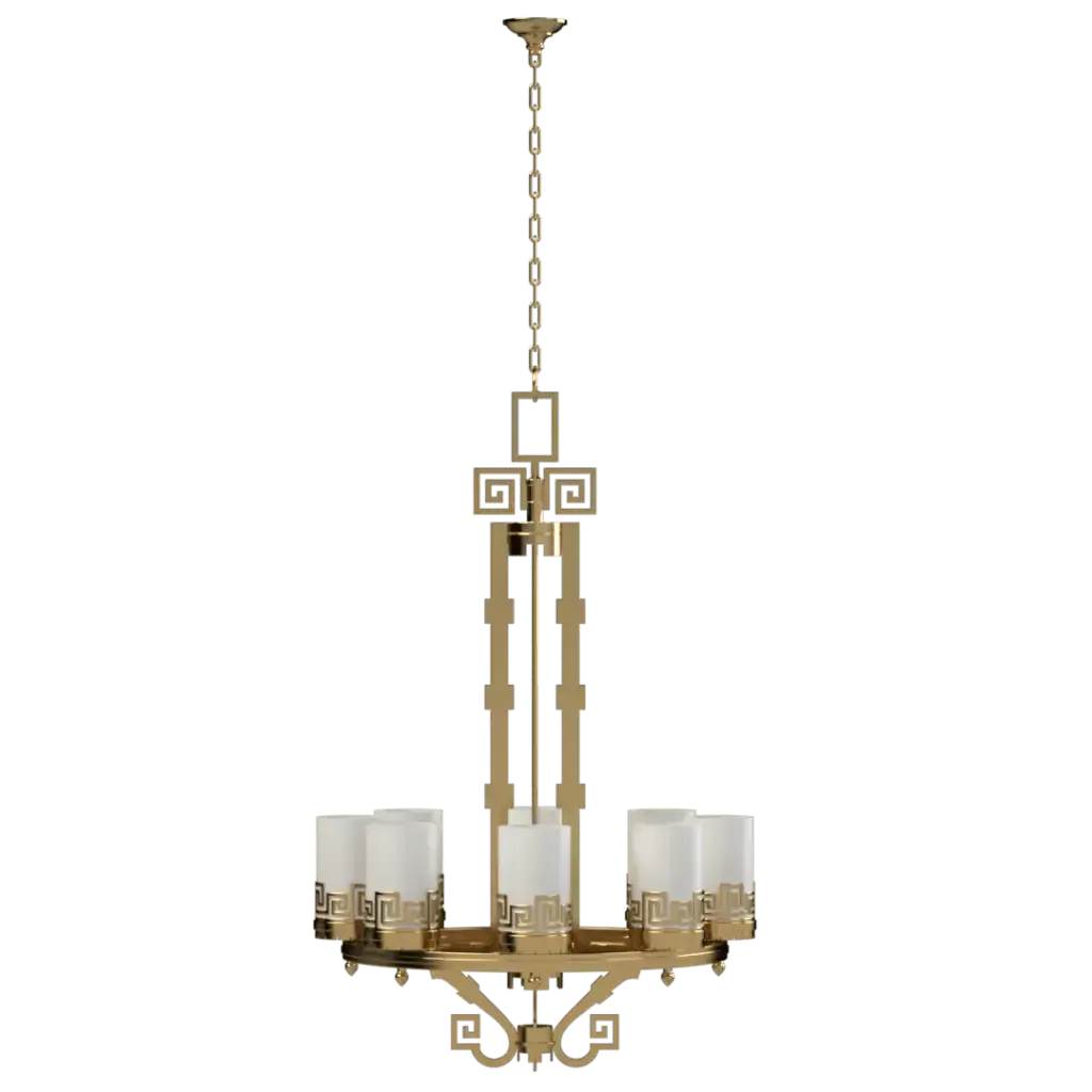 Meander Chandelier - Crenshaw Lighting - Statement