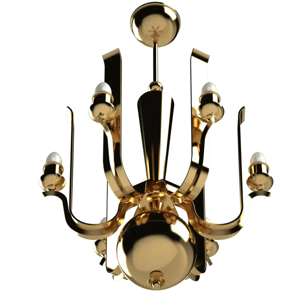 Pinnacle Chandelier - Crenshaw Lighting - Statement