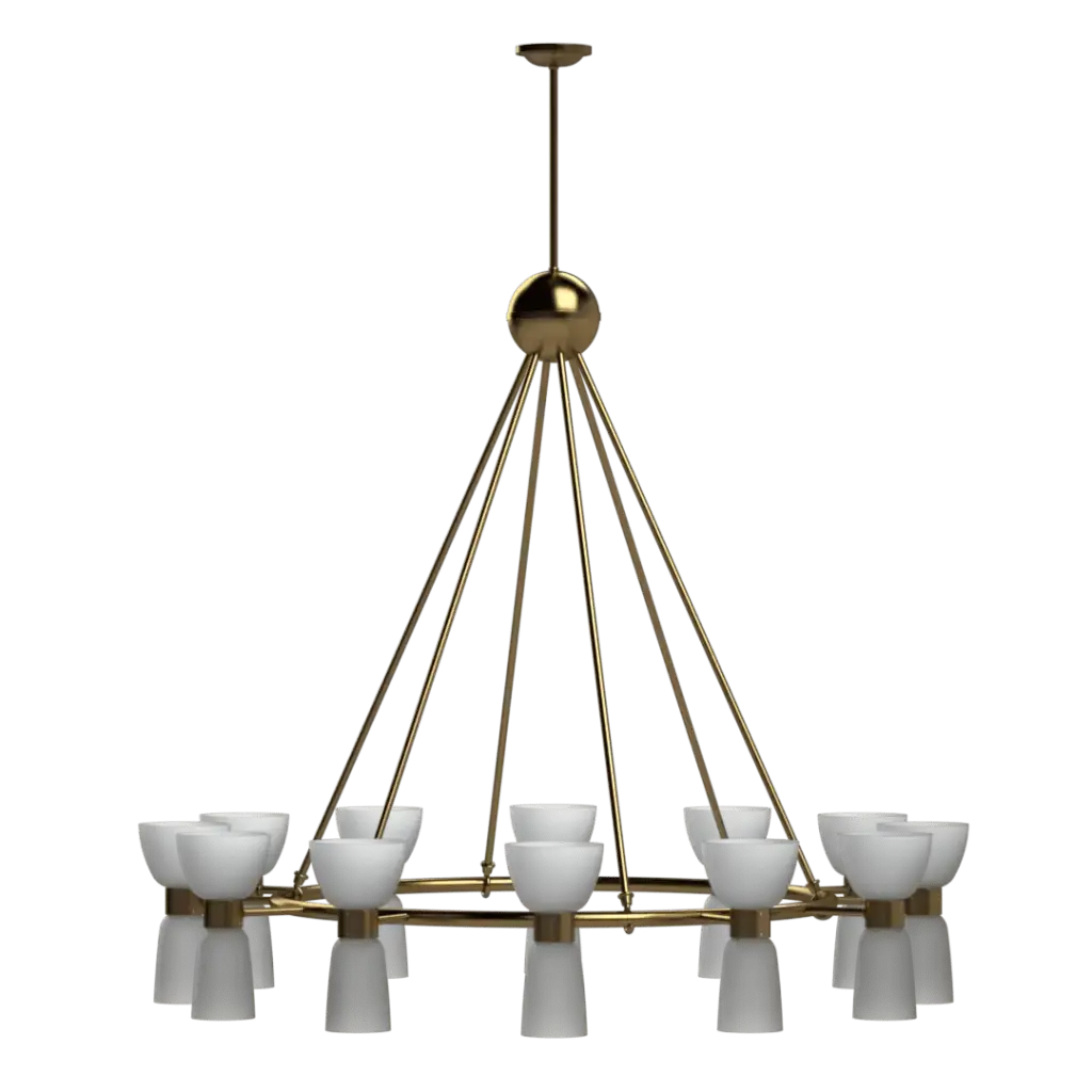 St. Michael's Chandelier - Crenshaw Lighting - Statement