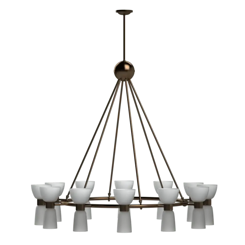 St. Michael's Chandelier - Crenshaw Lighting - Statement