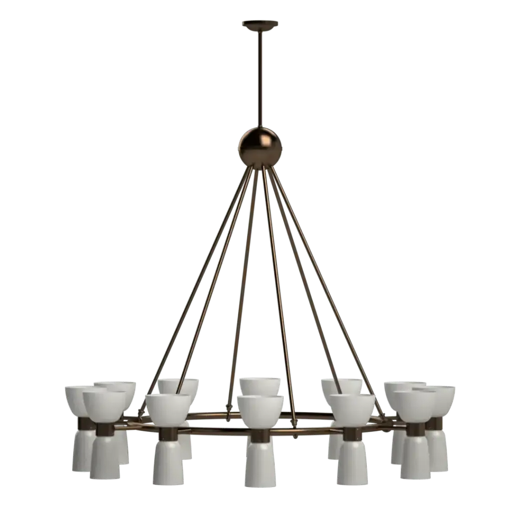 St. Michael's Chandelier - Crenshaw Lighting - Statement