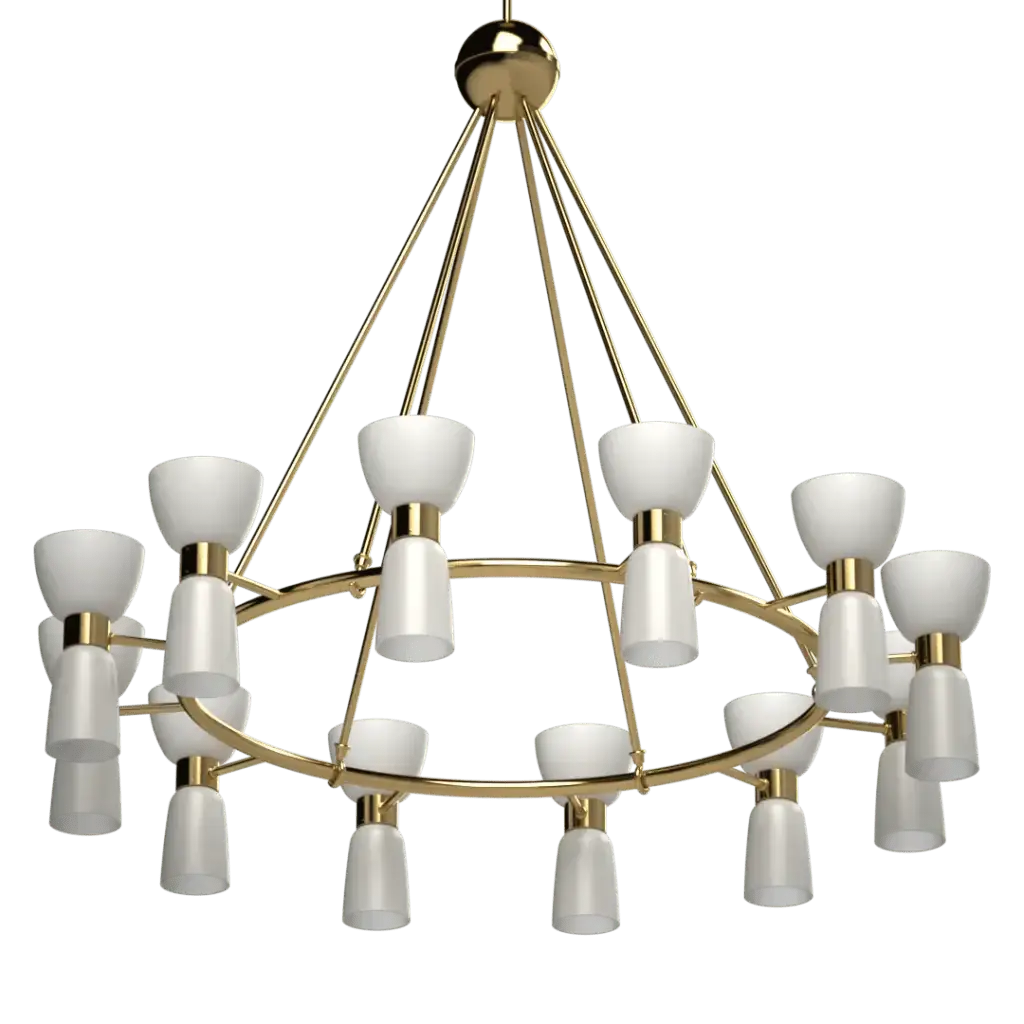 St. Michael's Chandelier - Crenshaw Lighting - Statement