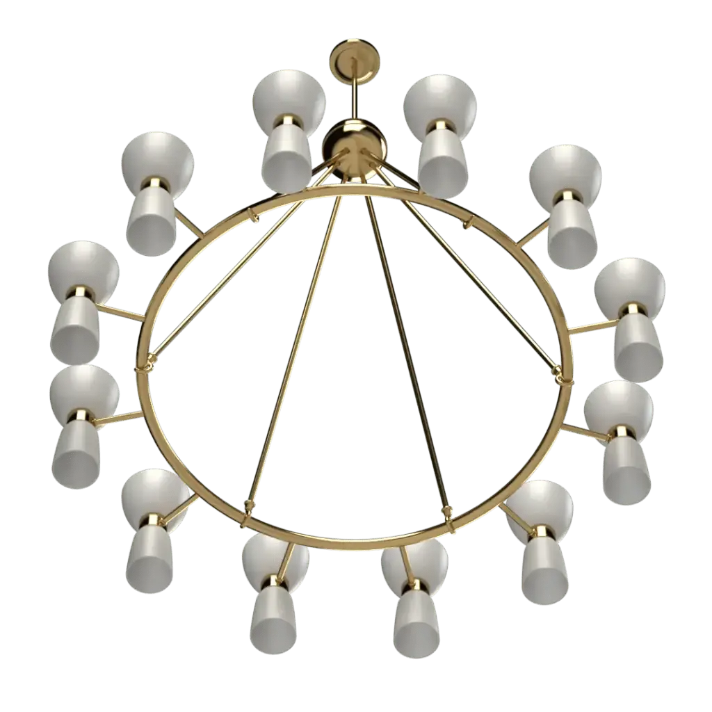St. Michael's Chandelier - Crenshaw Lighting - Statement