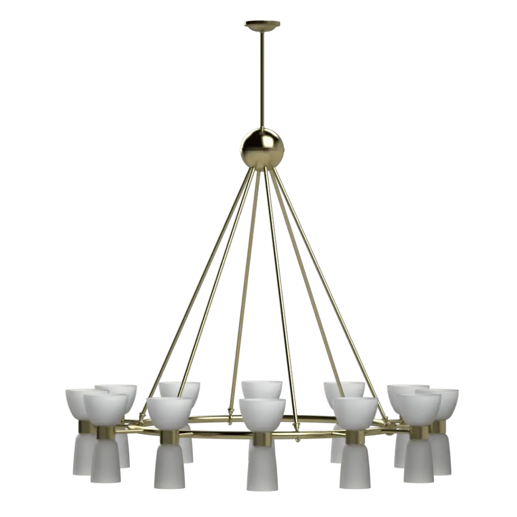 St. Michael's Chandelier - Crenshaw Lighting - Statement
