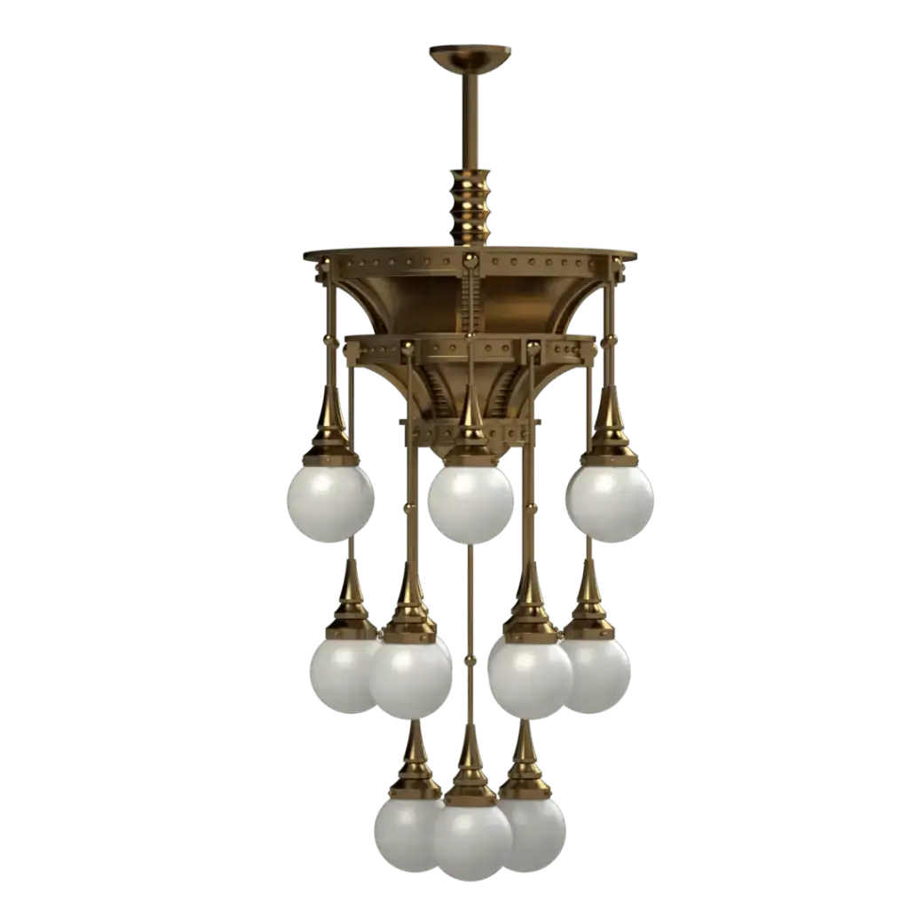 Symphonia Chandelier - Crenshaw Lighting - Statement