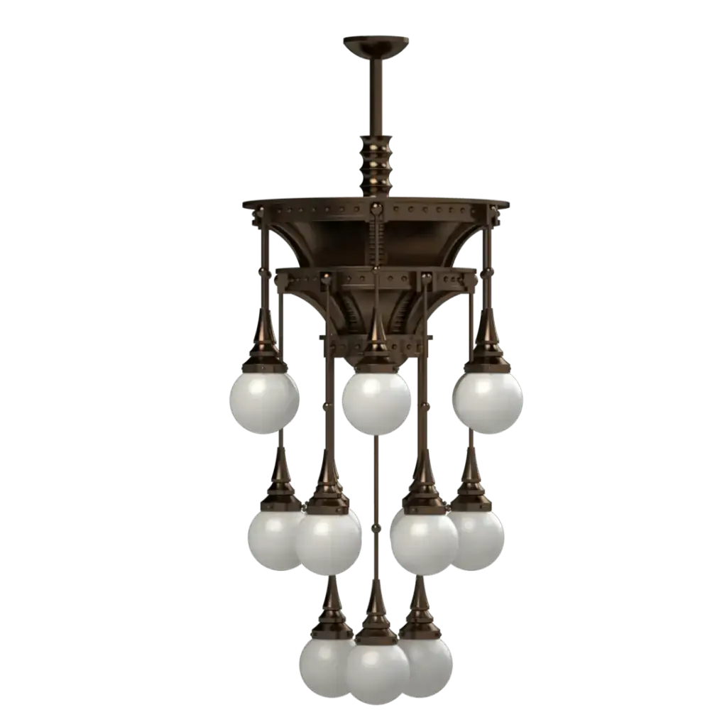 Symphonia Chandelier - Crenshaw Lighting - Statement