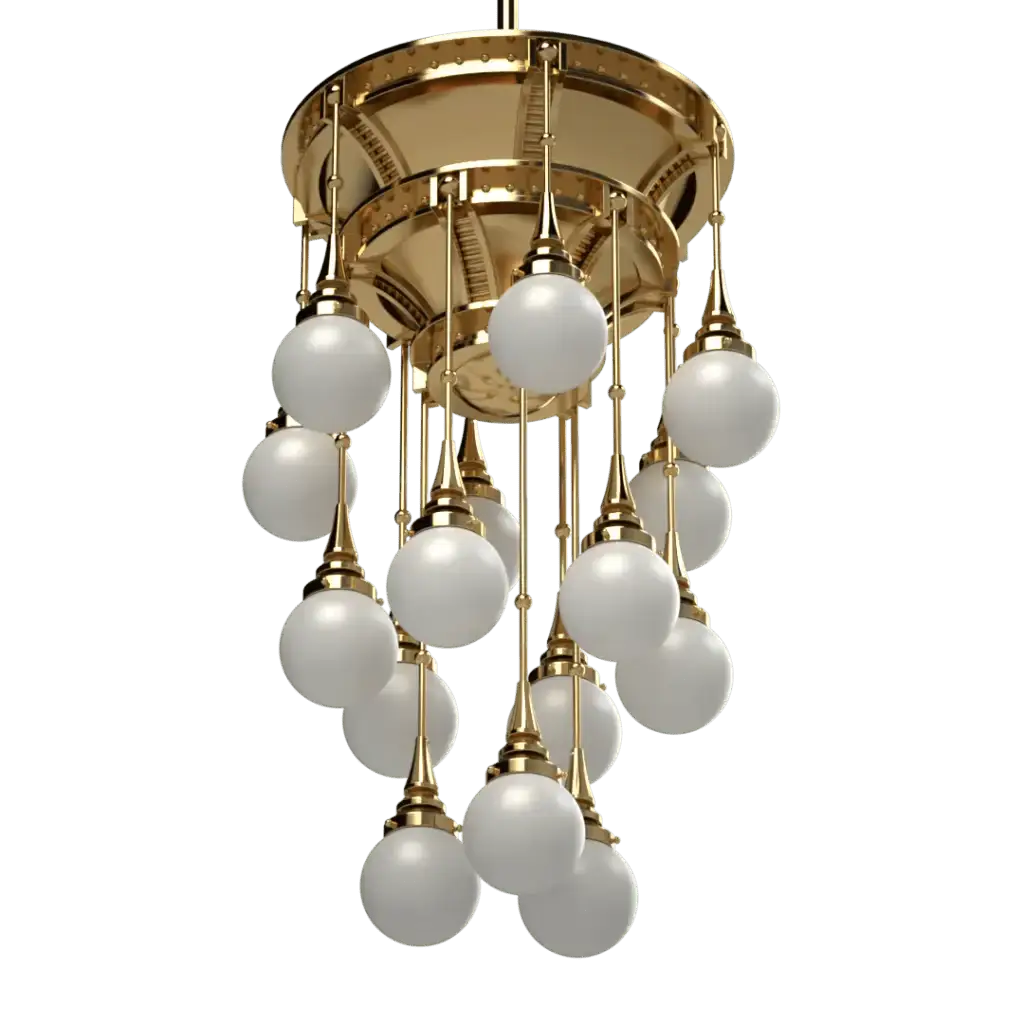 Symphonia Chandelier - Crenshaw Lighting - Statement