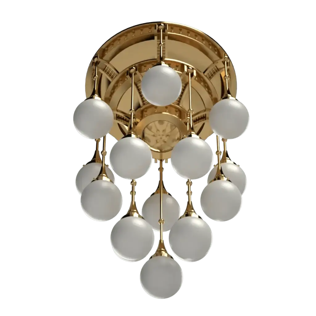 Symphonia Chandelier - Crenshaw Lighting - Statement
