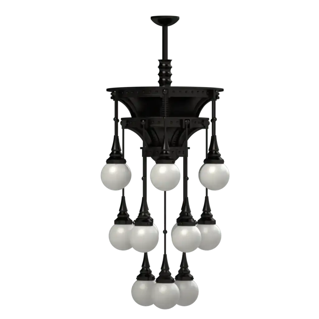 Symphonia Chandelier - Crenshaw Lighting - Statement