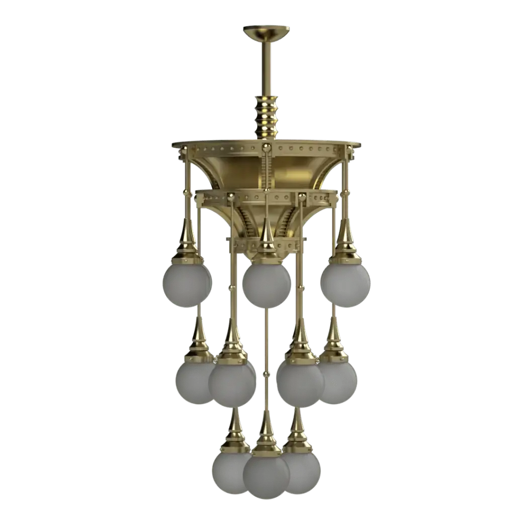 Symphonia Chandelier - Crenshaw Lighting - Statement