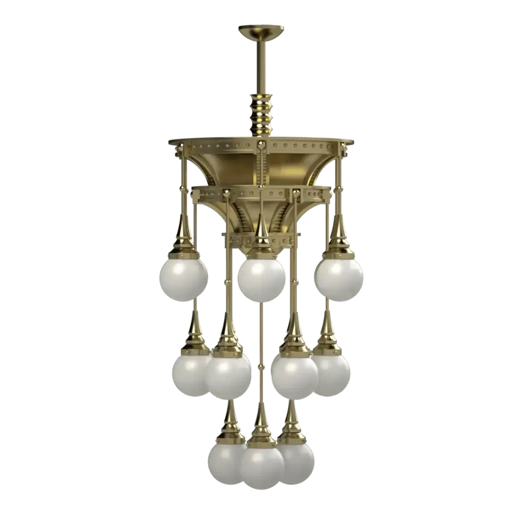 Symphonia Chandelier - Crenshaw Lighting - Statement