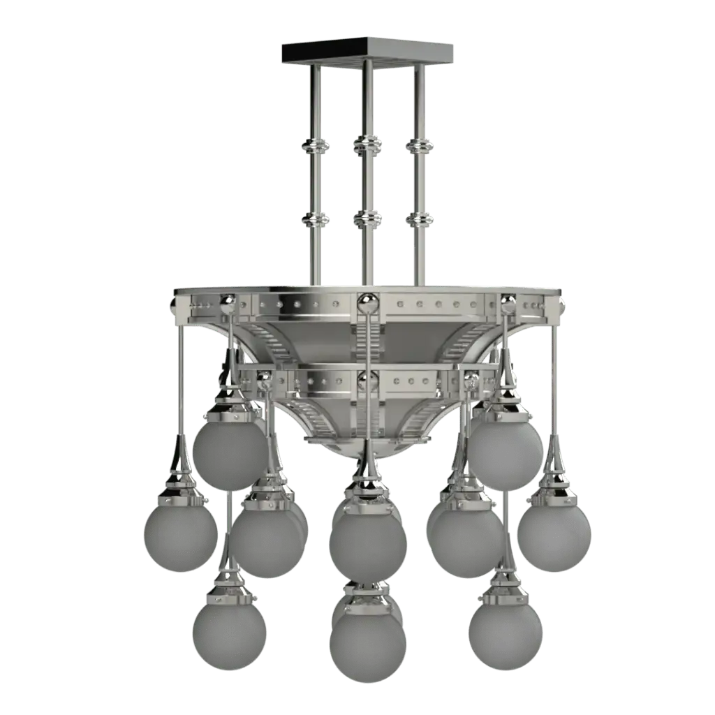 Symphonia Delux Chandelier - Crenshaw Lighting - Statement