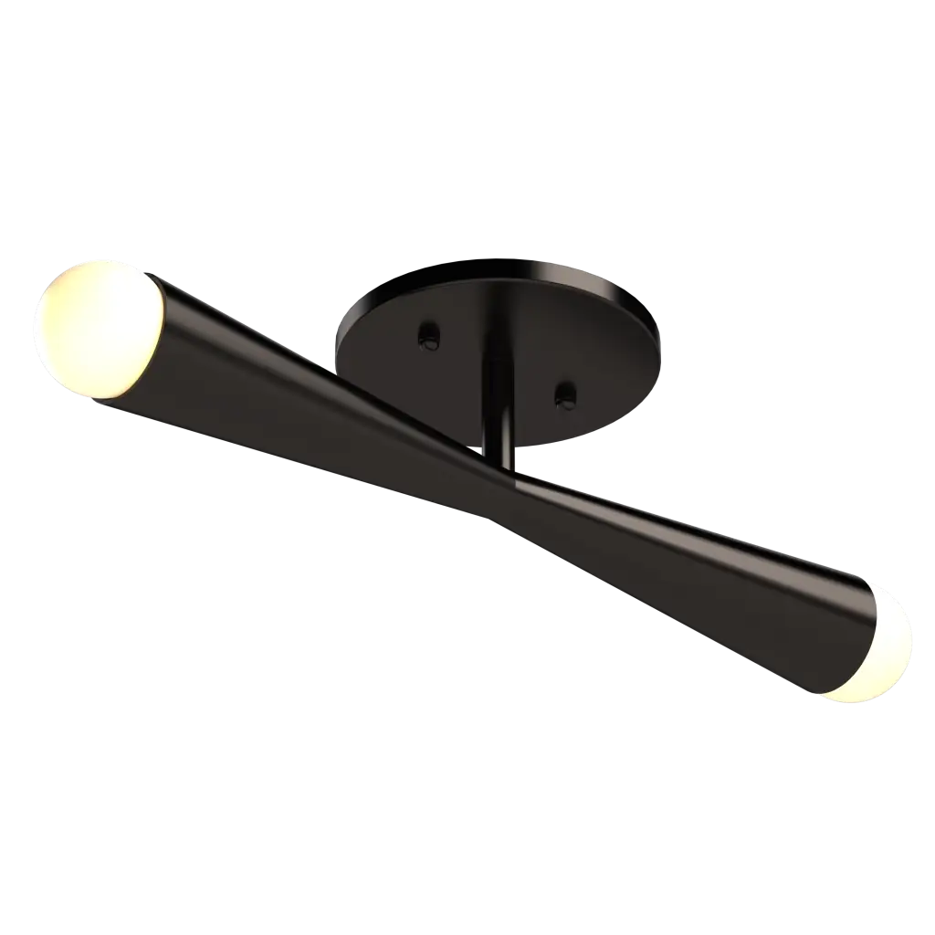 Axis Flush Mount Oil Rubbed Bronze Patina Flush