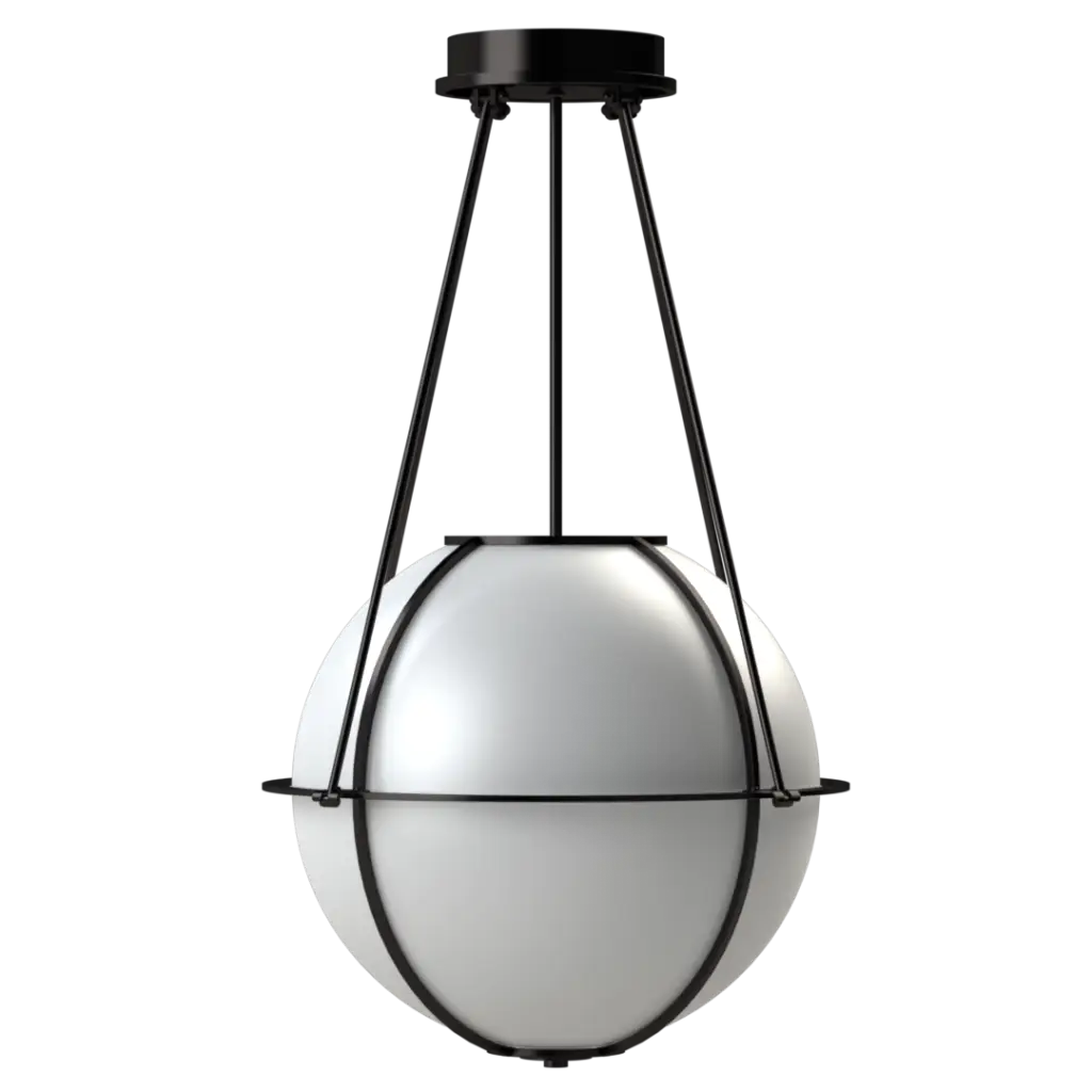 Chatham Pendant Oil Rubbed Bronze Patina / White Opal Glass