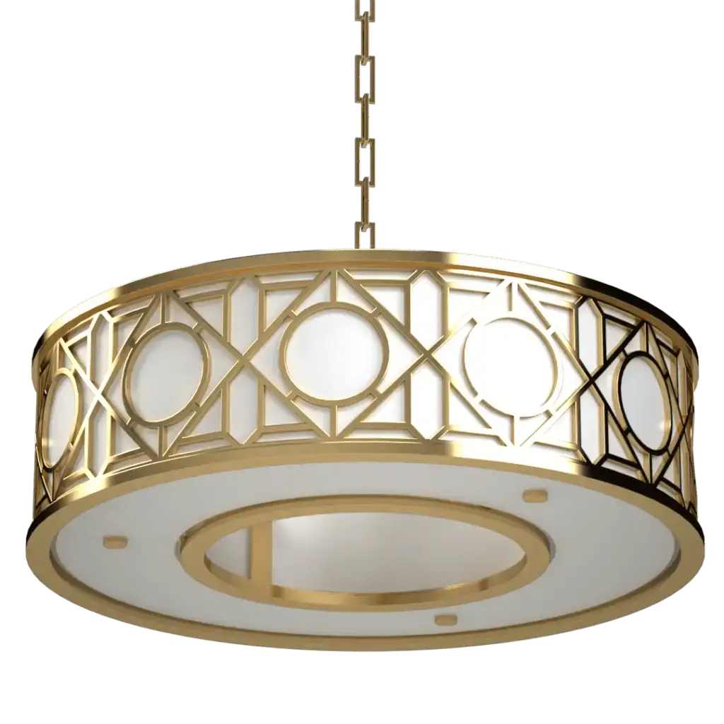 Hampton Roads Drum Pendant - Crenshaw Lighting - Pendant