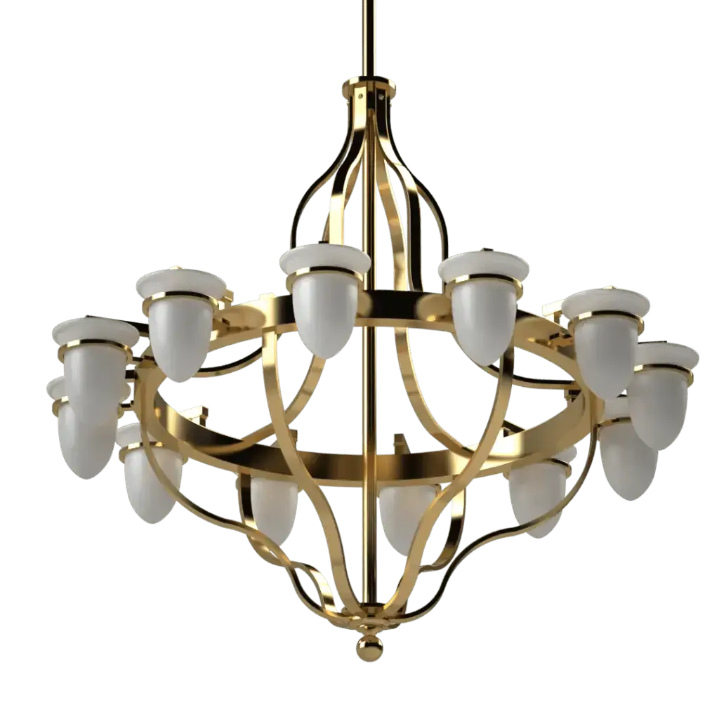 Lindos Chandelier - Crenshaw Lighting - Statement