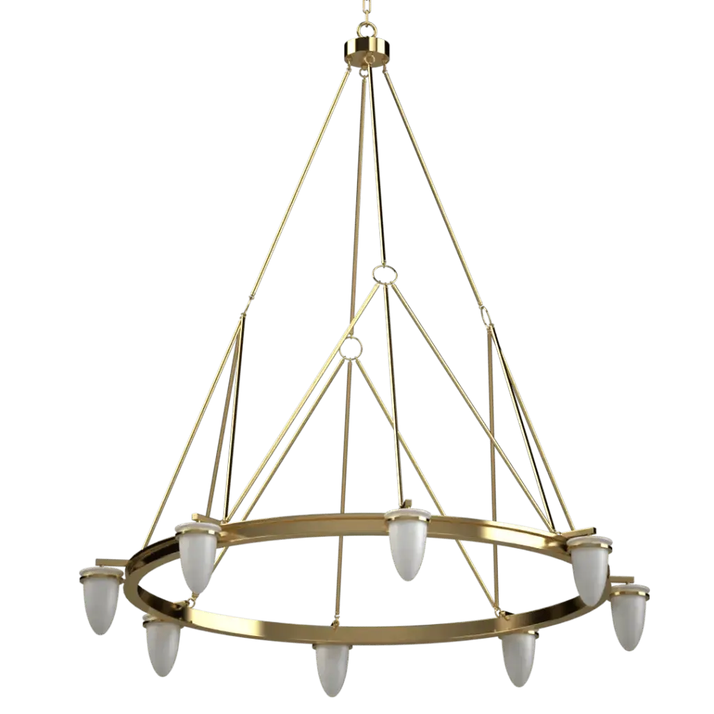 Signet Chandelier - Crenshaw Lighting - Statement