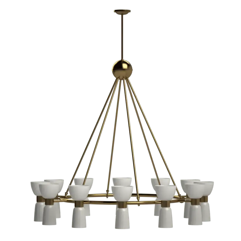 St. Michael's Chandelier - Crenshaw Lighting - Statement