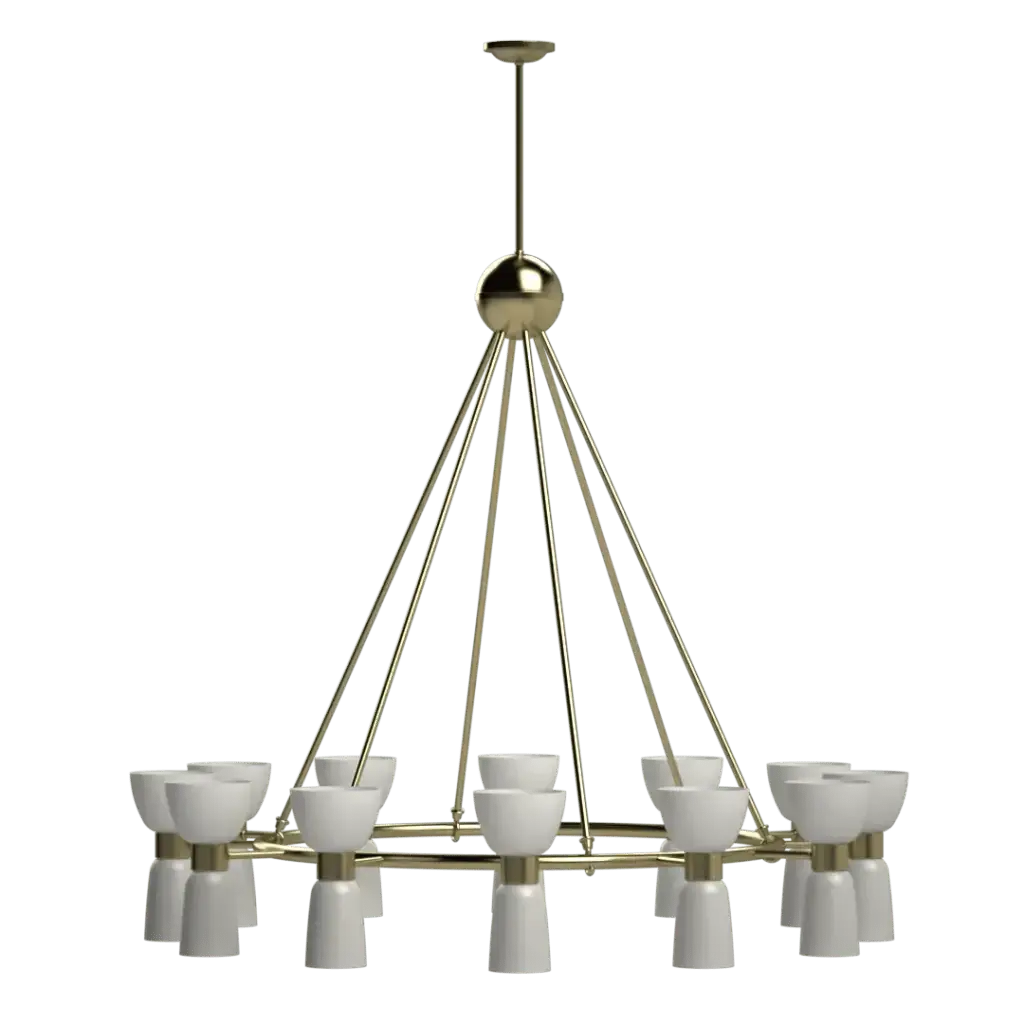St. Michael's Chandelier - Crenshaw Lighting - Statement