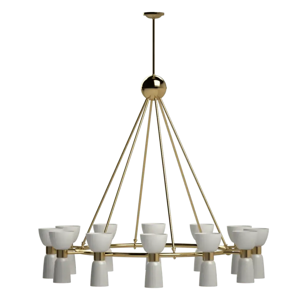 St. Michael's Chandelier - Crenshaw Lighting - Statement