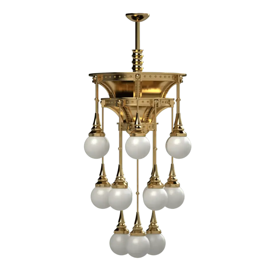 Symphonia Chandelier - Crenshaw Lighting - Statement
