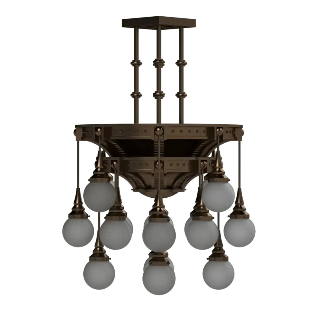 Symphonia Delux Chandelier - Crenshaw Lighting - Statement