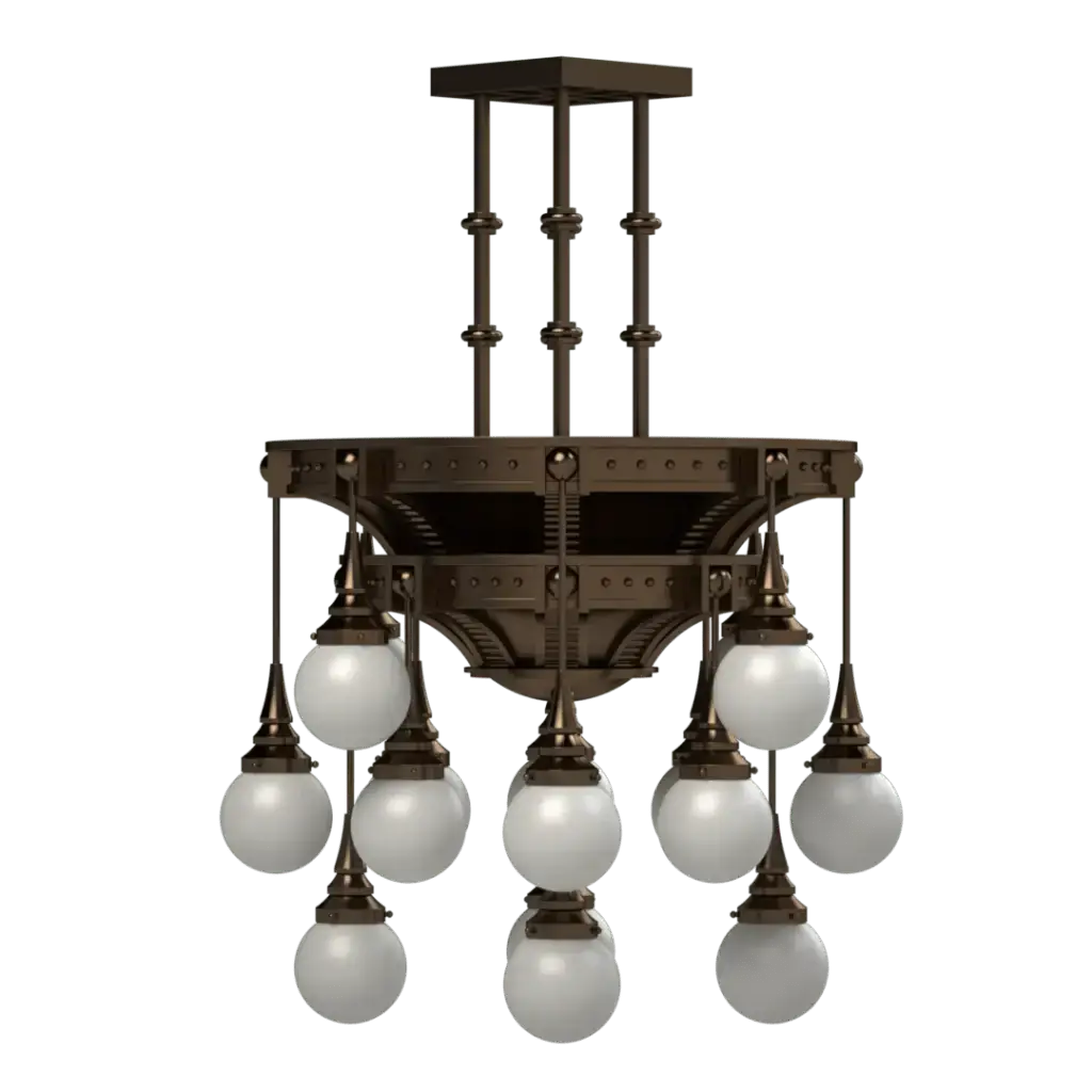 Symphonia Delux Chandelier - Crenshaw Lighting - Statement