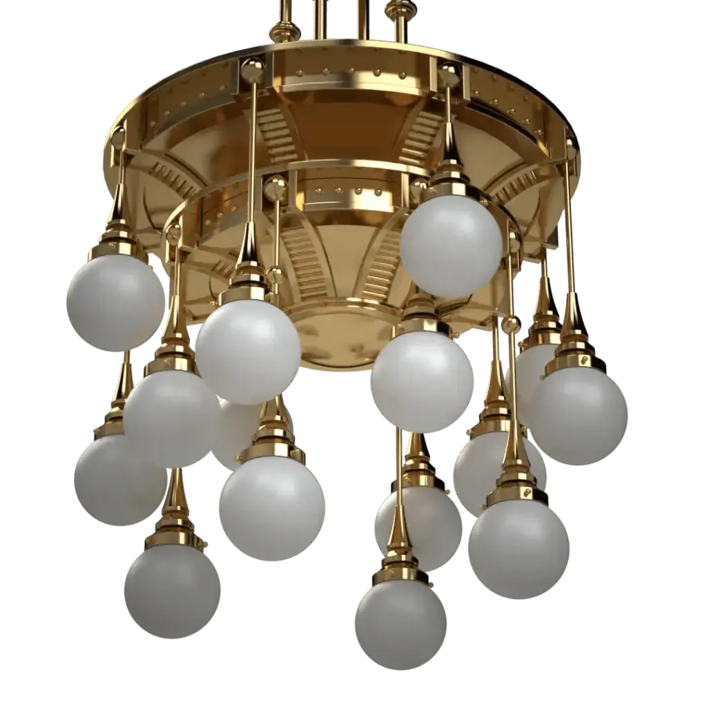 Symphonia Delux Chandelier - Crenshaw Lighting - Statement